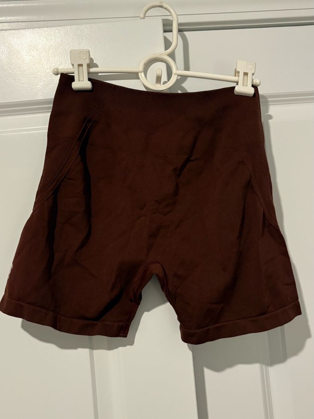 Women’s Stretch Athletic Shorts - Brown
